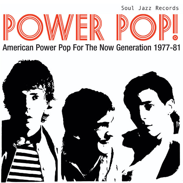Soul Jazz Records Presents Power Pop! American Power Pop For The Now Generation 1977-81 (Transparent Red Vinyl)