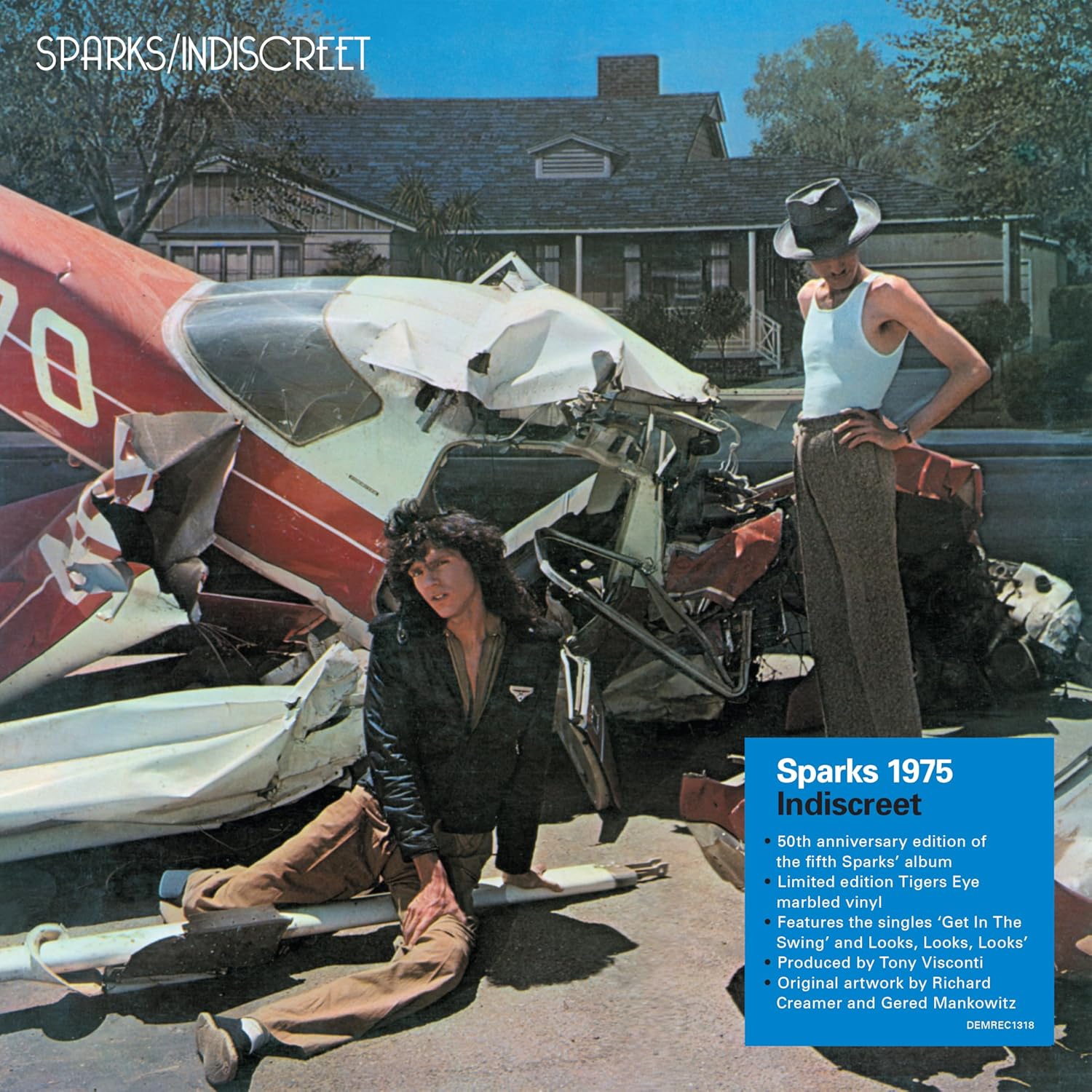 Sparks Indiscreet: 50th Anniversary Edition (Limited Edition, "Tiger's Eye" Colored Vinyl) [Import]