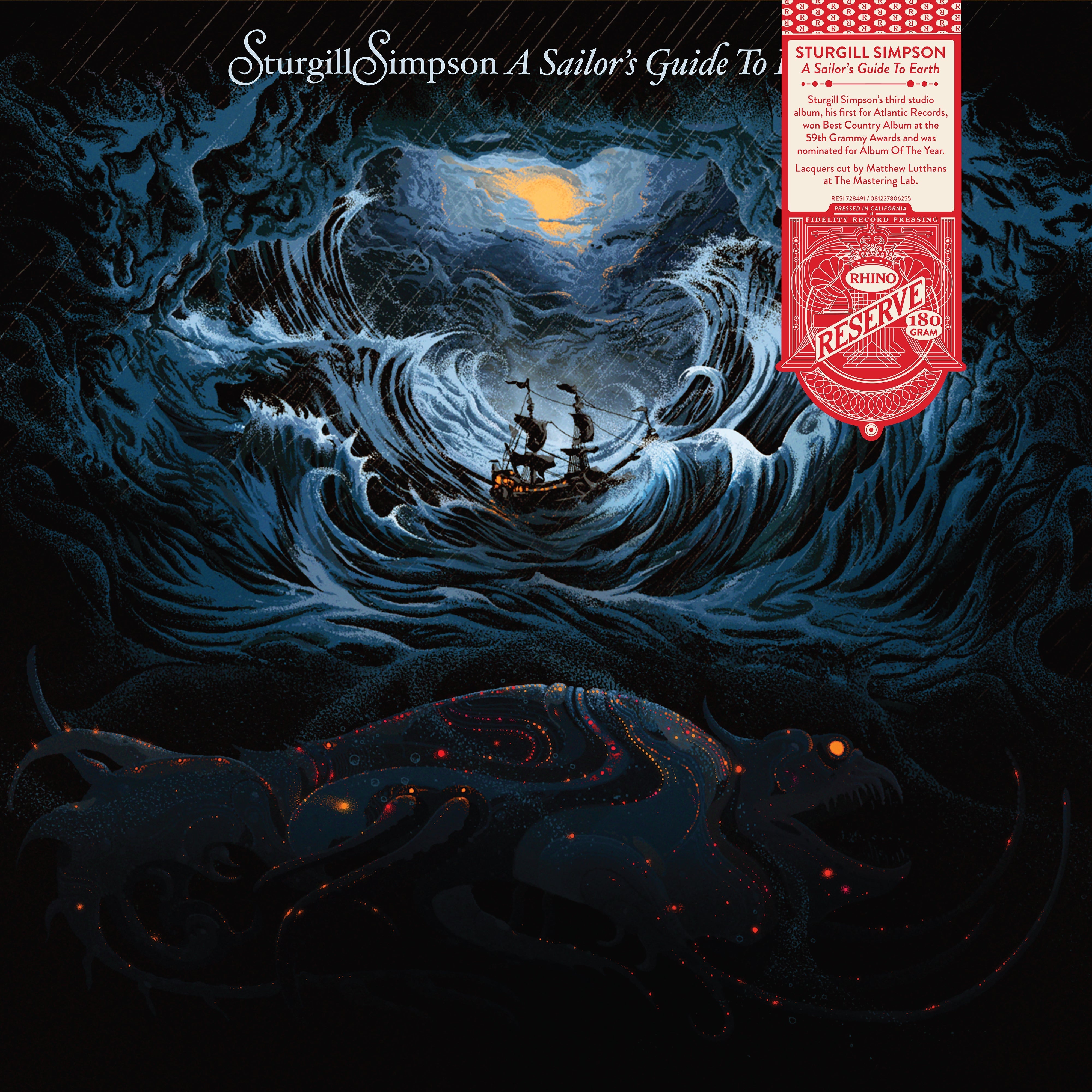 Sturgill Simpson A Sailor's Guide to Earth [Explicit Content] (Limited Edition, 180 Gram Vinyl, Audiophile, Brick & Mortar Exclusive)
