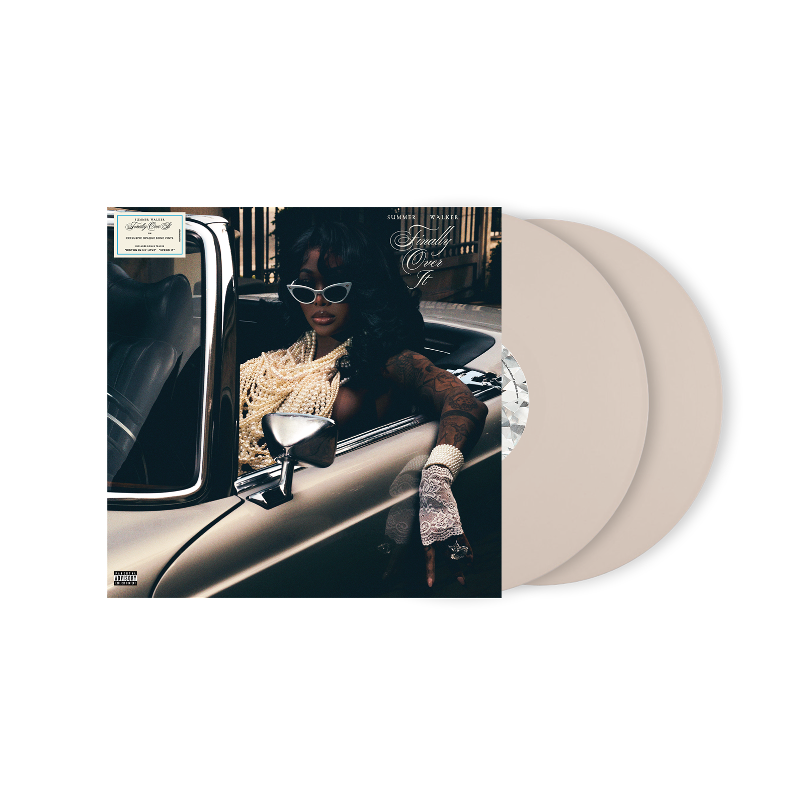 Summer Walker Finally Over It [Explicit Content] Indie Exclusive, Limited Edition, Bone Colored Vinyl, Alternate Cover)