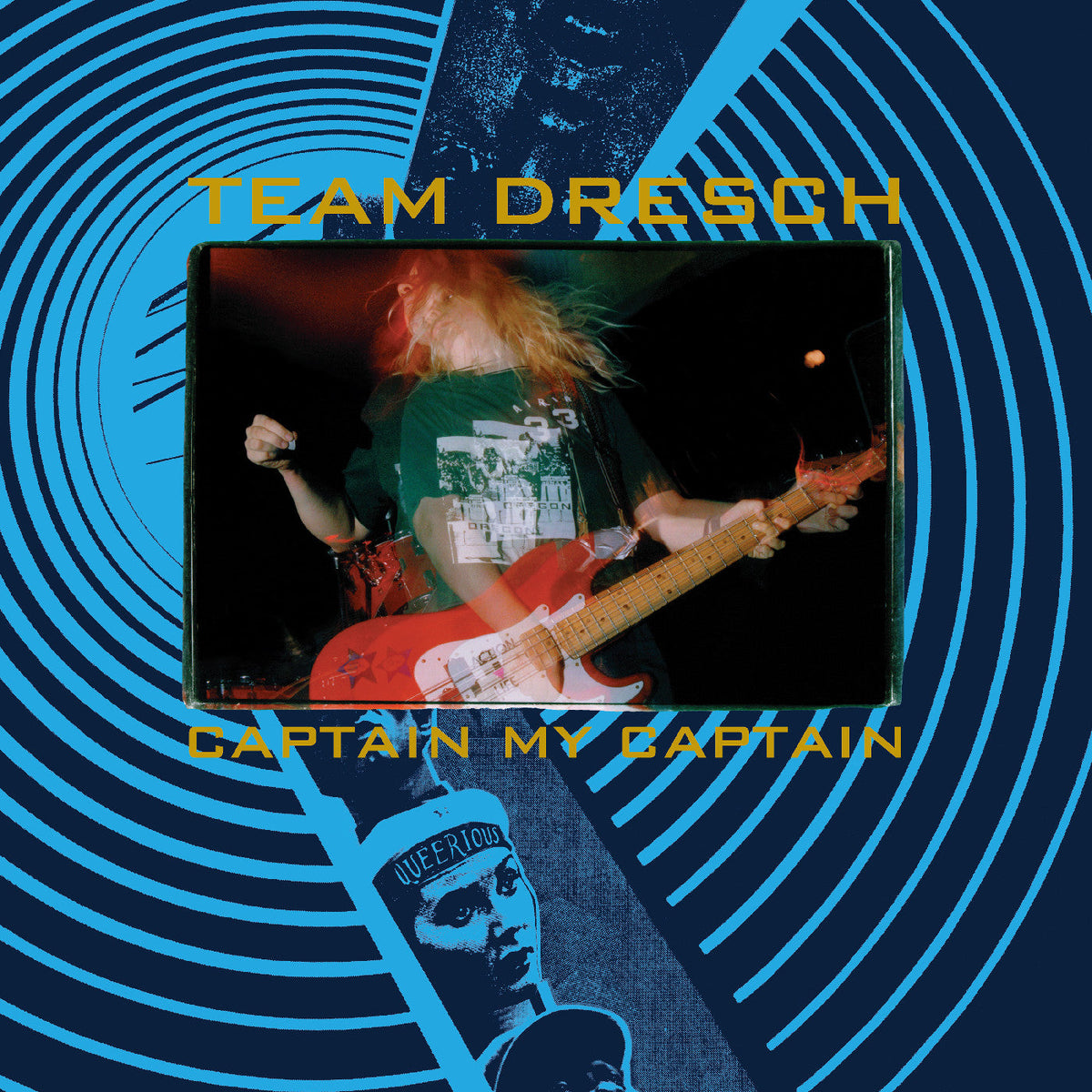 Team Dresch Captain My Captain [Bass Guitar Red Vinyl]