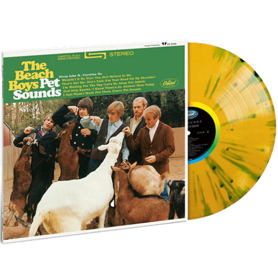 The Beach Boys Pet Sounds (Limited Edition, Yellow & Green Splatter Colored Vinyl)