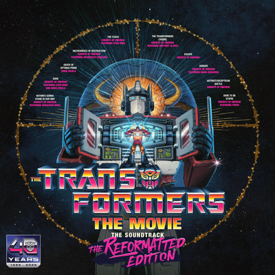 Transformers The Movie, The Soundtrack, The Reformatted Edition ("Energon" Pink Colored Vinyl)