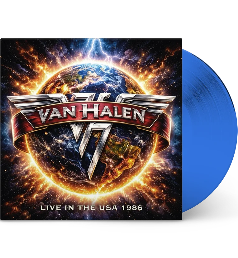 Van Halen Live In The USA 1986. FM Radio Broadcast (Limited Edition, Blue Colored Vinyl) [Import]