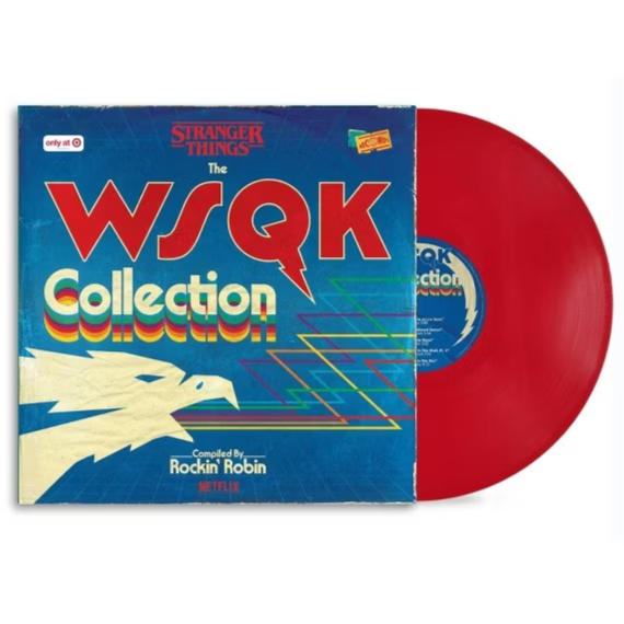 Various Artists Stranger Things: The WSQK Collection (Limited Edition, Red Colored Vinyl)
