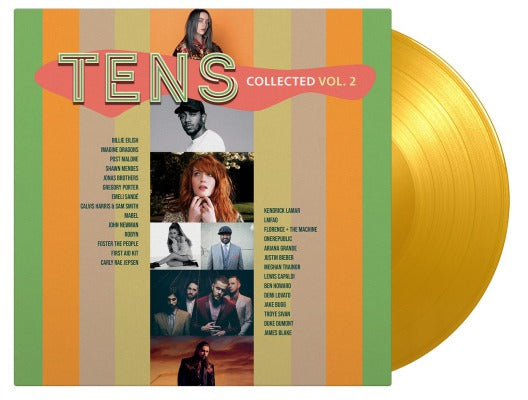 Various Artists Tens Collected Vol. 2 (Limited Edition, 180 Gram Vinyl, Colored Vinyl, Yellow) [Import] (2 Lp's)