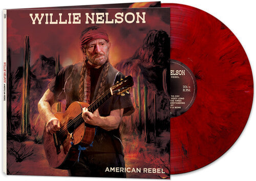 Willie Nelson American Rebel (Limited Edition, Red Marbled Colored Vinyl)