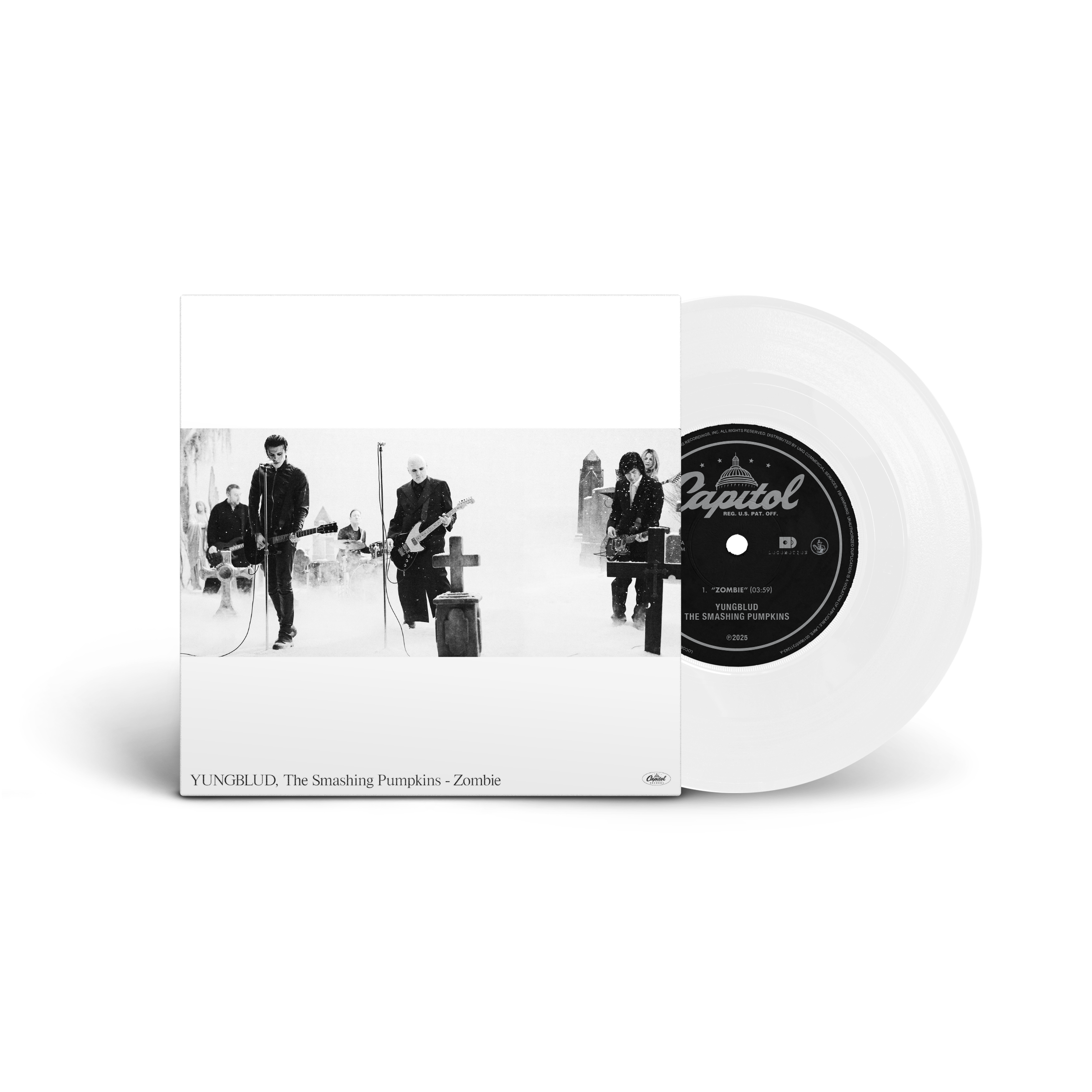 Yungblud/The Smashing Pumpkins Zombie [White 7" Single]