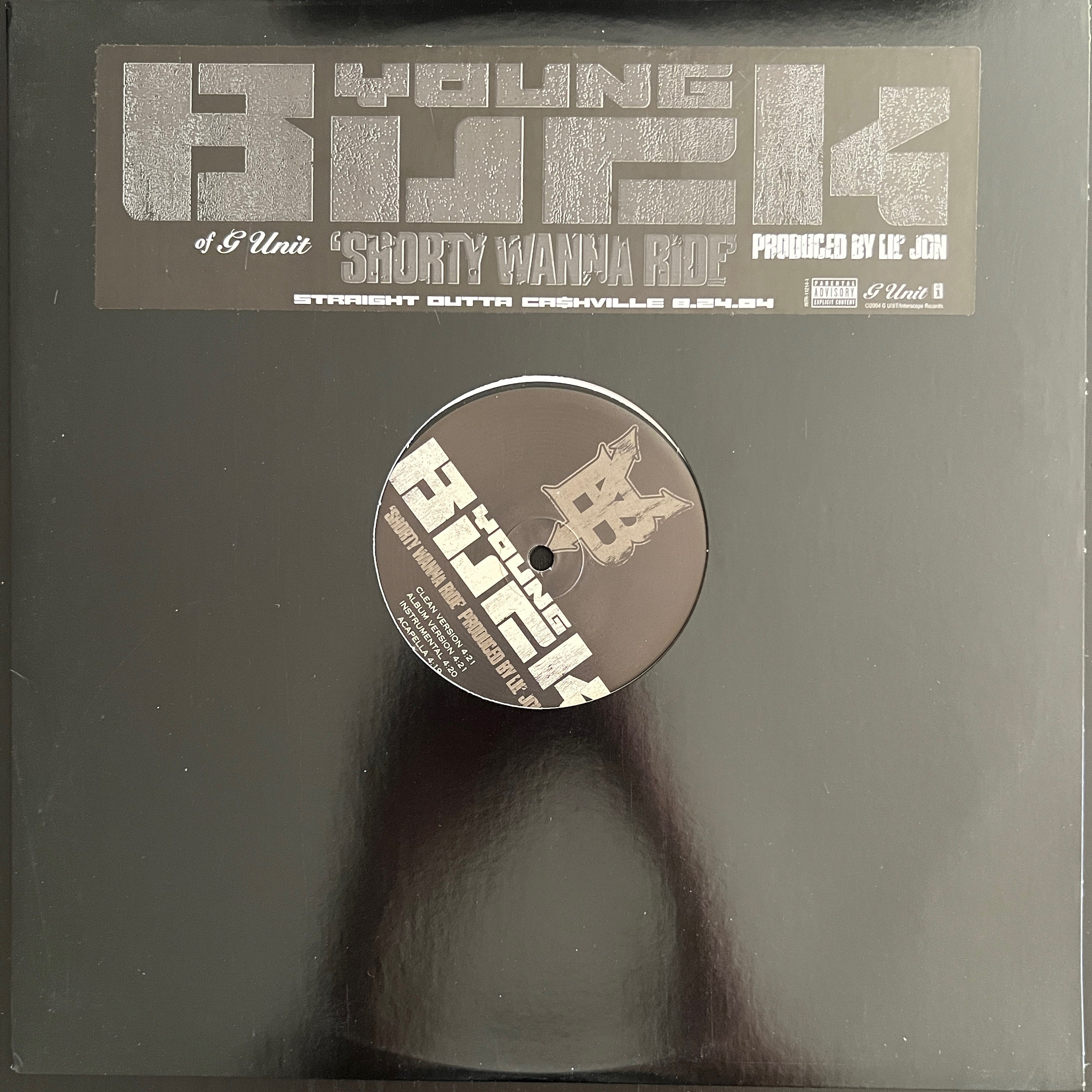 Young Buck - Shorty Wanna Ride (12" Promo) VG+