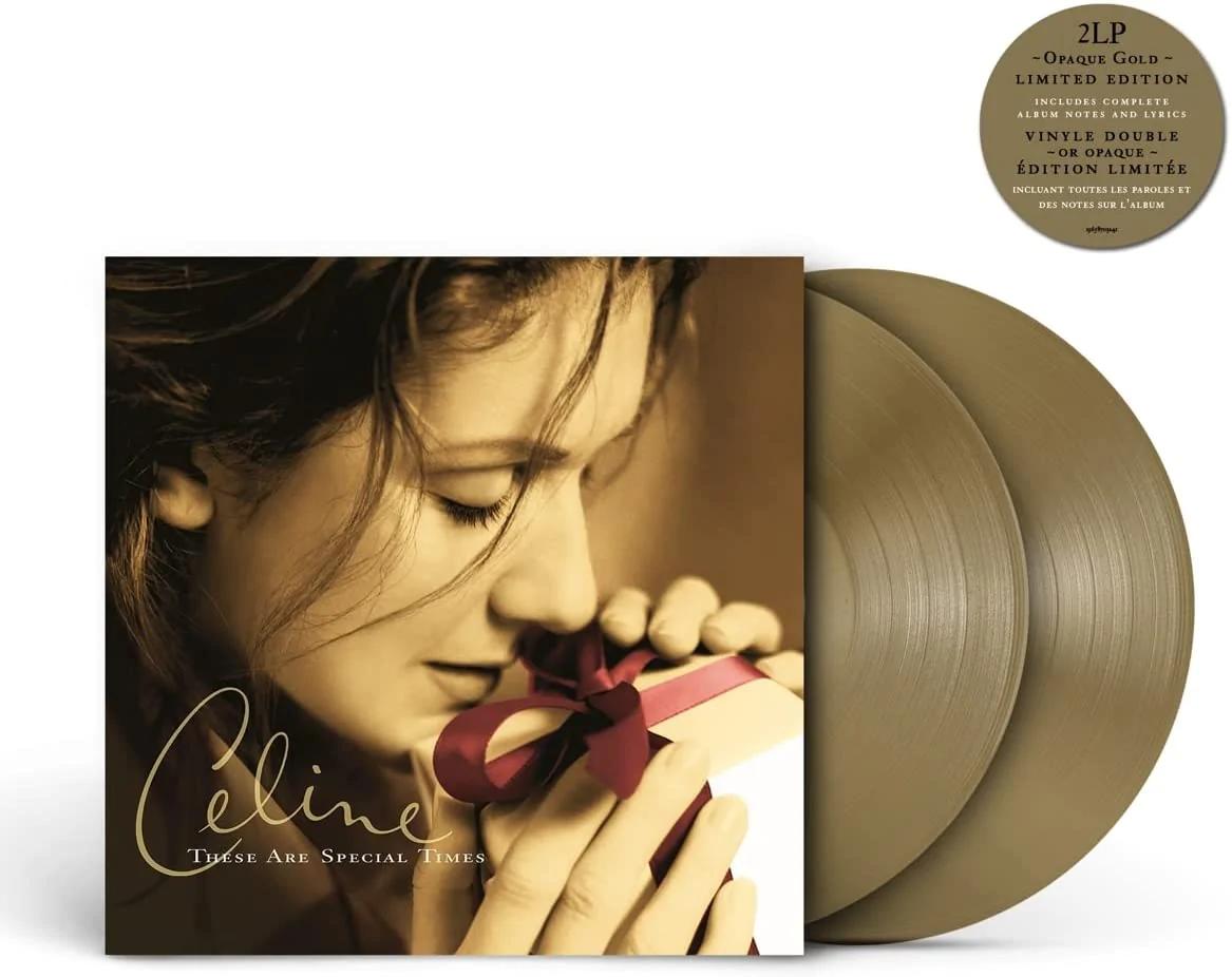 Celine Dion These Are Special Times (Limited Edition, Opaque Gold Colored Vinyl) [Import] (2 Lp's)